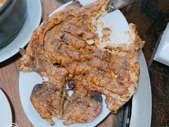 -北京龙庆四季香农家饭庄·灶台鱼·碳烤虹鳟鱼(龙庆峡店)