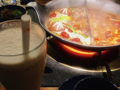 大红袍珍珠奶茶-湊湊火锅·茶憩(东城万达店)