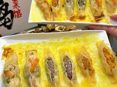 -东来菜馆•手抓海鲜家常菜•海鲜锅贴(鸽子窝店)