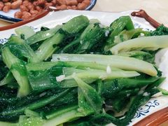 蒜蓉炒油麦菜-标记美食新鲜猪杂(兴南大道店)