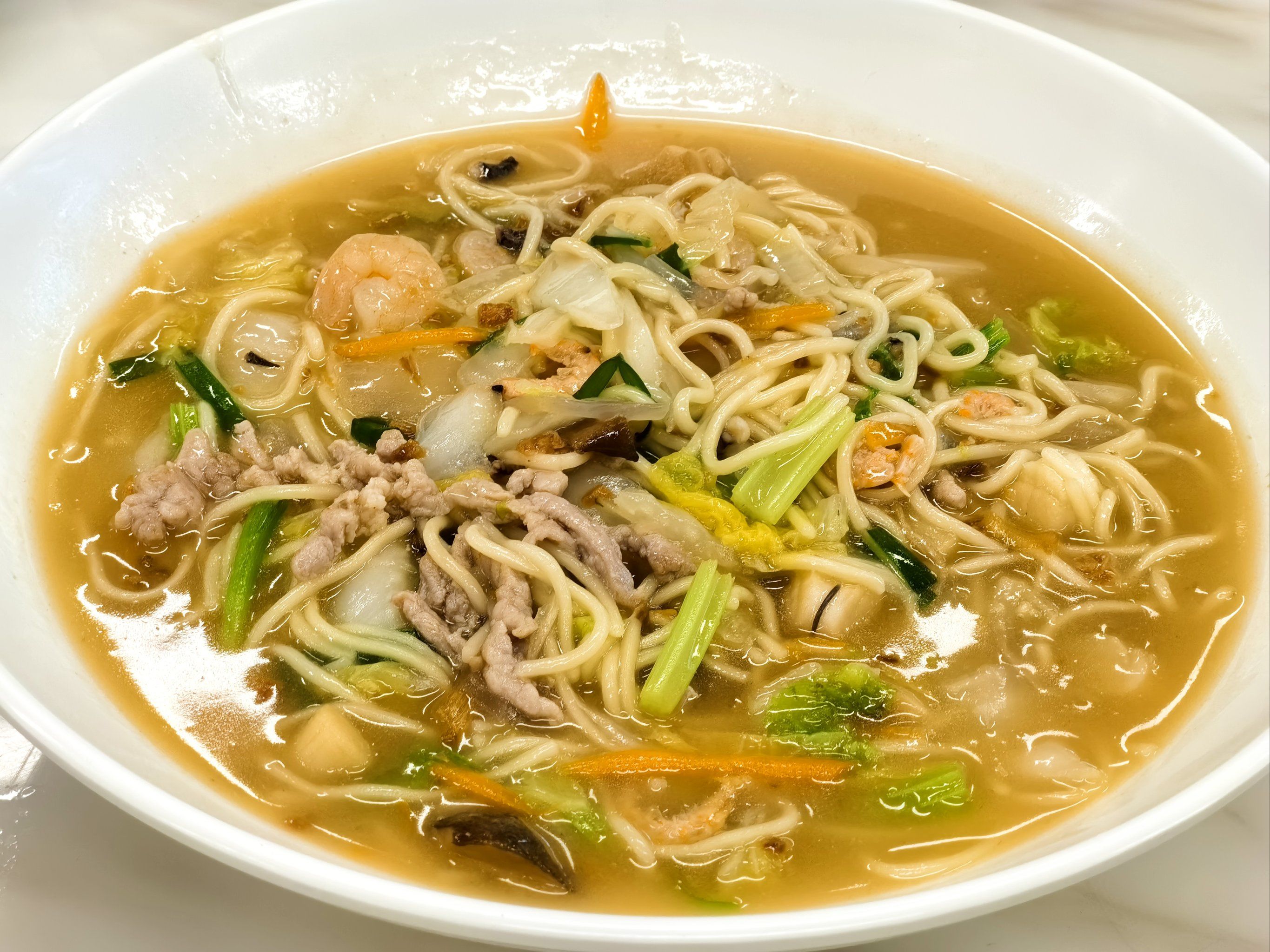 超好吃福建海鲜卤面!