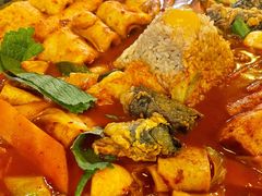 鱼饼火山炒年糕-包装马车·韩国料理·포장마차