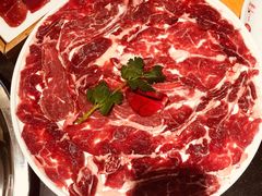 现切黄牛肉-一斗火锅·招财羊毛肚(北温泉九号店)