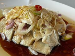 沙姜葱油淋鸡-君庭中餐厅(友谊宾馆店)