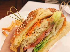 蟹肉汉堡-摩根扒房(桐梓林店)