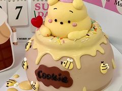 -咖咖熊蛋糕定制·英国蓝风车动物性淡奶油