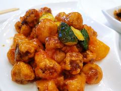 菠萝咕咾肉-功德林素菜饭庄(前门店)