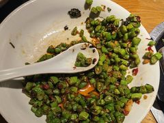 干红薯叶炒四季豆-吃饭皇帝大土家民族菜(正大广场店)