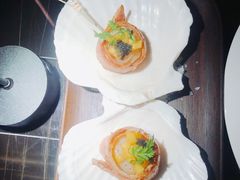 鱼籽酱雪白带子串-wann lounge 低温慢煮牛排·清吧