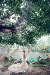 -后宫·古装汉服京剧儿童亲子全家福摄影