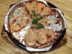 蒜蓉铁板烤虾-热度餐厅(老佛爷店)