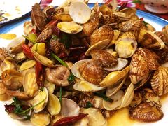 辣炒蛤蜊-闯关东东北农家菜(崂山石老人店)