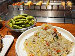 苏尼特精品羊肉炒饭-三个蒙古大叔羊肉串(大宁店)