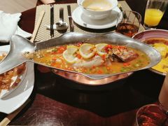 柠檬汁蒸鲈鱼-食肆&Fourteen(武林夜市店)