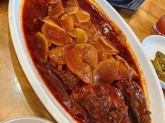 辣烧明太鱼-长寿参鸡汤(朝韩风情街店)