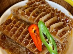 沙爹金钱肚-麒茗餐厅·粤菜·宴会厅·海鲜(锦绣路店)