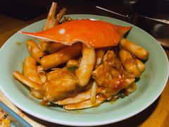 梭子蟹炒年糕-弄堂里(雨花客厅店)