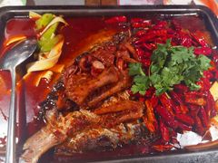 -探鱼·鲜青椒爽麻烤鱼(天河优托邦店)