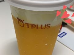 芒果芝士玛奇朵-TPLUS茶家(浦电路店)