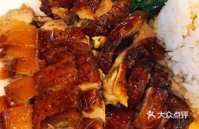 Roast Goose and Spare Ribs Combo