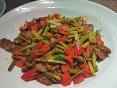 小炒农家肉-绿茶餐厅(崇文门新世界店)