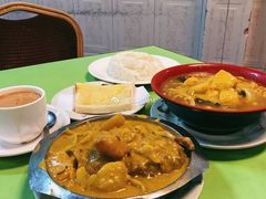 咖喱烩猪扒饭-胜利茶餐室