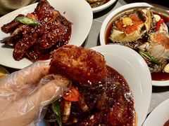 -草家酱蟹炭火烤肉店(珲春南路一店)