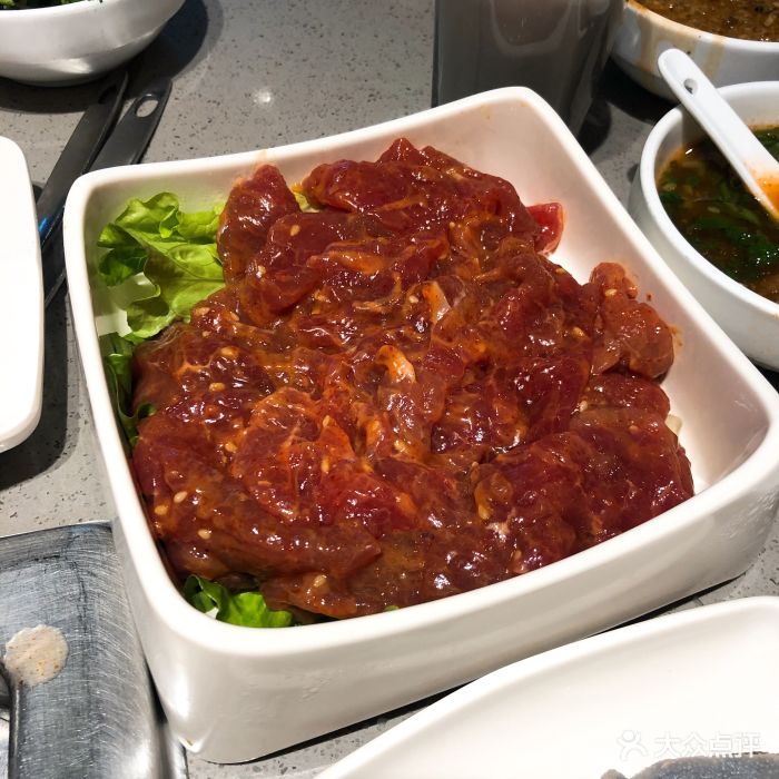 海底捞火锅(第一百货店)捞派滑牛肉图片 - 第1张