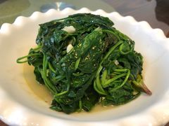 蒜茸菠菜-桃苑居阳澄湖·蟹千恩(美人腿店)