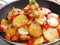干锅土豆片-稻花香大食堂(大沽路店)