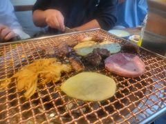 -明洞阿姨·韩式酱蟹烤肉·创意料理(三元桥店)