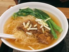 柱侯牛腩汤全蛋面-大家乐(广州天河城六楼店)