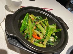 豆豉鲮鱼油麦菜-煲王粤菜餐厅(中侨中心店)