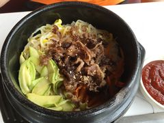 牛五花肉石锅拌饭-郑阿姨的家·이모네·韩料&烤肉(武川路店)