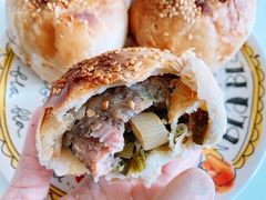 台湾炭烤胡椒饼-百年夯碳烤胡椒饼(阿拉城店)