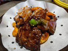 石板牛仔骨-小菜园新徽菜(无锡人民路红豆店)
