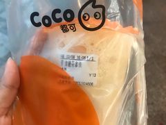 焦糖茶拿铁-CoCo都可(八达商城店)