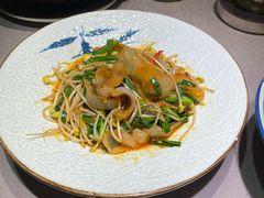 韭菜豆芽炒海蜇皮-百味馆·粤菜·湛江菜(后海花园店)