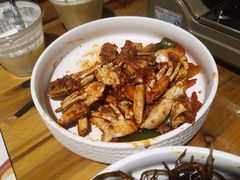 辣拌酱蟹-恩你小木屋·韩式料理(假日广场店)