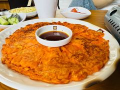 泡菜饼-喇喇排骨火锅·传统韩式脊骨汤(望京西园总店)