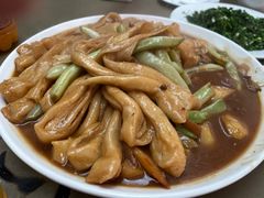 豆角粘卷子-秀水家园农家院住宿团建(石林峡店)