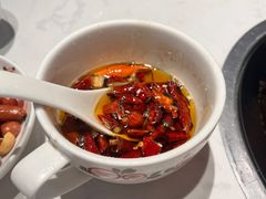 现炸辣椒油-东门口·鲜爆肚涮肉·烧烤(老门东店)