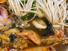 海鲜汤-24 新村雪浓汤(长白山烤肉店)