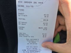 账单-Fergburger(皇后镇店)