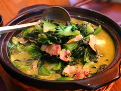 青菜烧河蚌-扬州狮子楼·非遗淮扬菜(东关街店)