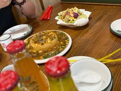 -东来菜馆•手抓海鲜家常菜•海鲜锅贴(鸽子窝店)