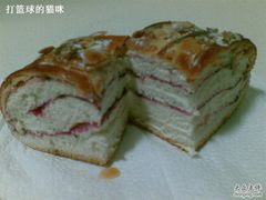 蓝莓卷&nbsp;切开-早安巴黎(四季坊店)