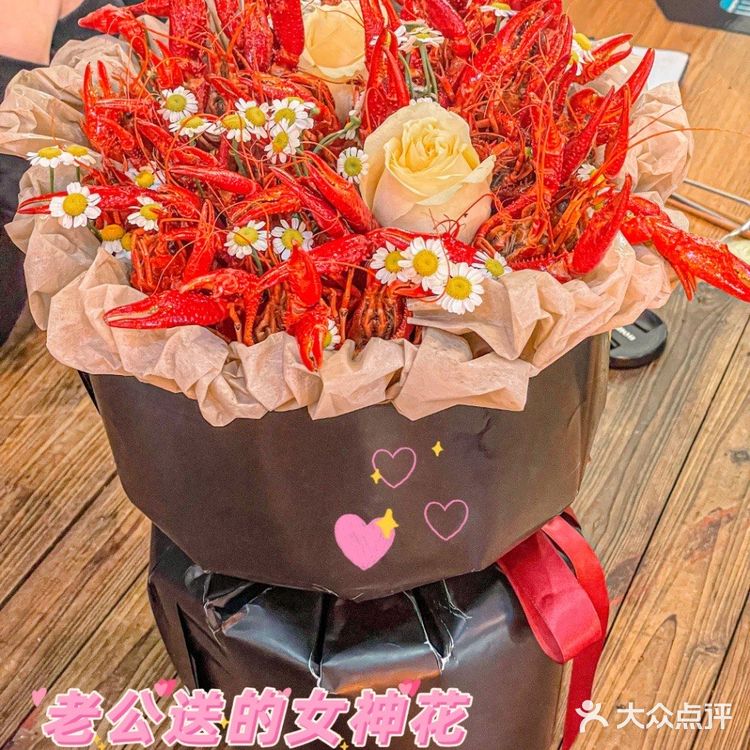 老公送的女神花，也太浪漫啦~