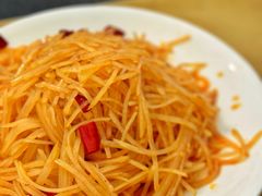 酸辣土豆丝-清真宏玉祥黄门脸餐厅(华荫东里店)