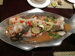 青柠汁蒸桂鱼-食肆&Fourteen(武林夜市店)